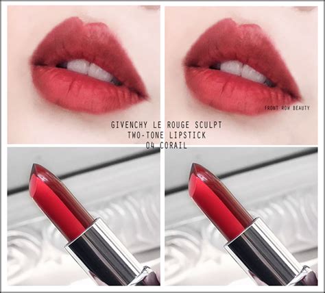 Givenchy Le Rouge Sculpt Two Toned Lipstick Review 